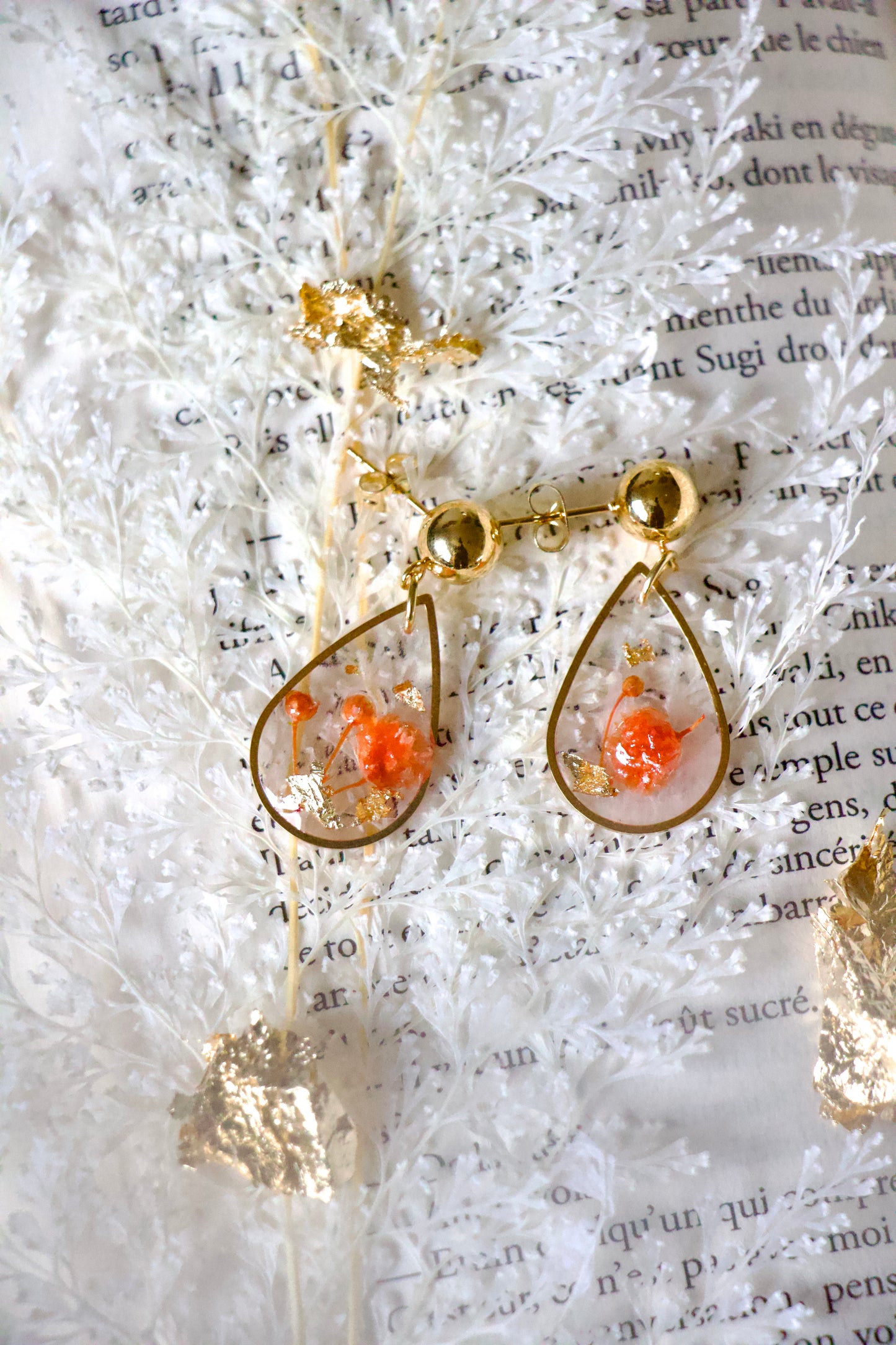 Boucles d’oreilles grandes