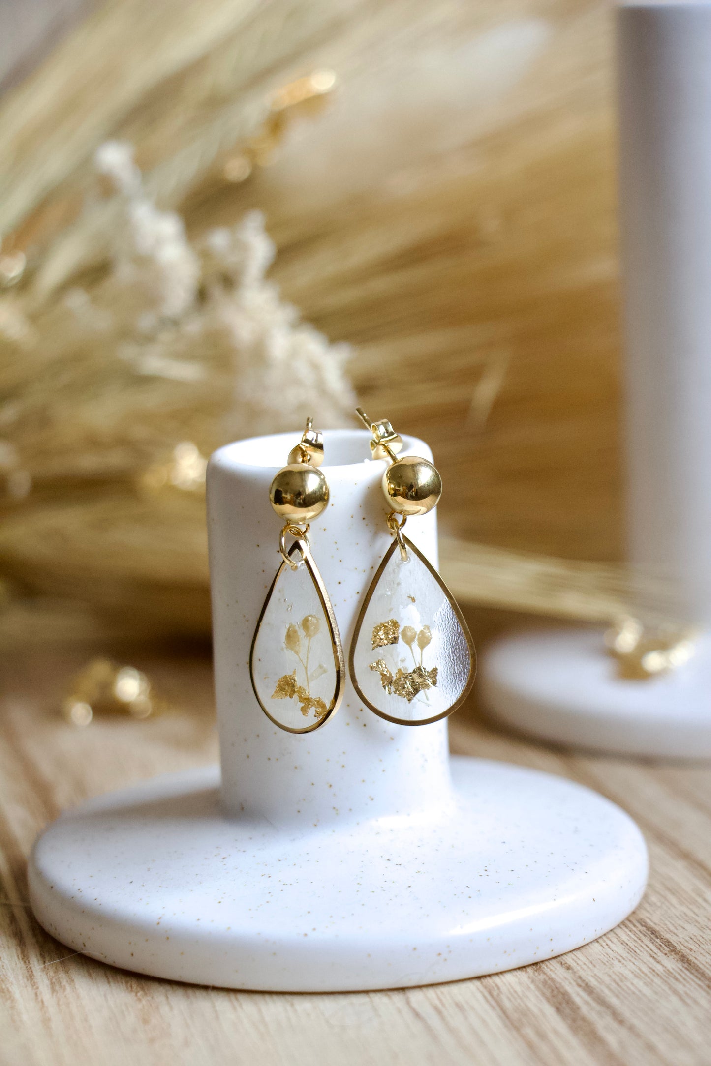 Boucles d’oreilles grandes